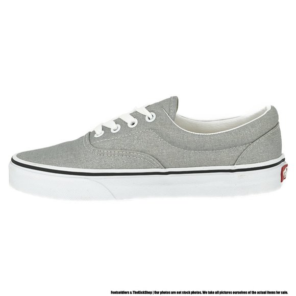 VANS Era Women Sneakers (Silver / White) - Picture 4 of 7